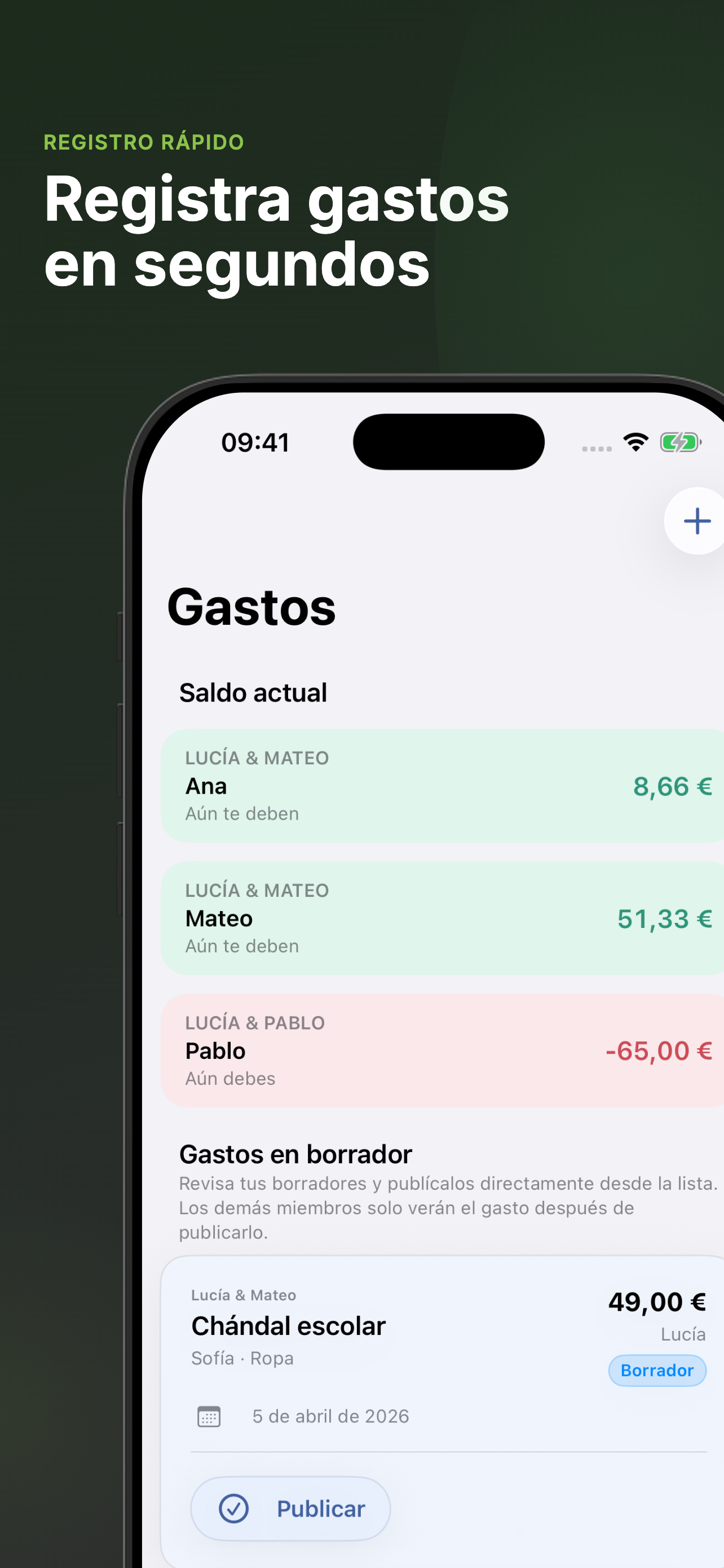 Gastos en Gastos infantiles
